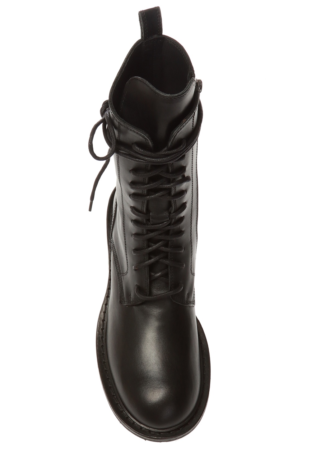 ann demeulemeester boots lace up